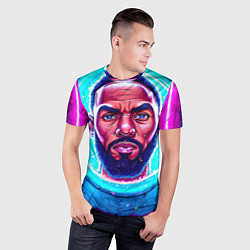 Футболка спортивная мужская Эндрю Уиггинс, цвет: 3D-принт — фото 2