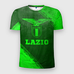Футболка спортивная мужская Lazio - green gradient, цвет: 3D-принт
