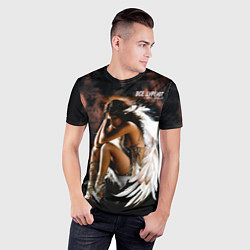 Футболка спортивная мужская Все дуреют с этих ангелов, цвет: 3D-принт — фото 2