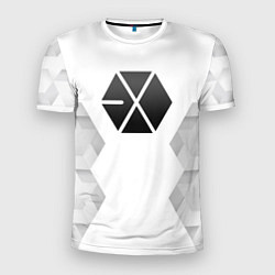 Футболка спортивная мужская Exo white poly, цвет: 3D-принт