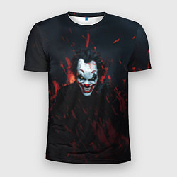 Мужская спорт-футболка Джокер в огне