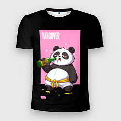 Футболка спортивная мужская Rum and Panda, цвет: 3D-принт