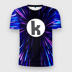 Футболка спортивная мужская The Killers neon energy, цвет: 3D-принт
