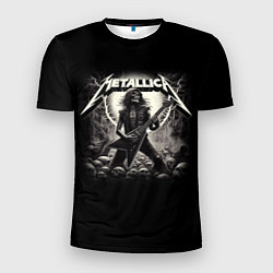 Мужская спорт-футболка Metallica - guitar solo