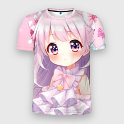 Футболка спортивная мужская Милые аниме, цвет: 3D-принт