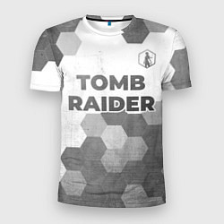 Футболка спортивная мужская Tomb Raider - white gradient посередине, цвет: 3D-принт
