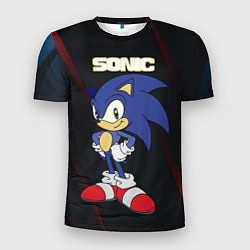 Футболка спортивная мужская Sonic, цвет: 3D-принт