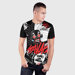 Футболка спортивная мужская Круэлла - big pictures, цвет: 3D-принт — фото 2