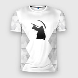 Мужская спорт-футболка Children of Bodom white poly