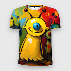 Мужская спорт-футболка Арт с человечками