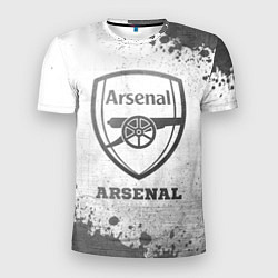 Футболка спортивная мужская Arsenal - white gradient, цвет: 3D-принт