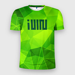 Мужская спорт-футболка Gidle green poly