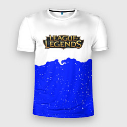 Футболка спортивная мужская League of Legends ночь, цвет: 3D-принт