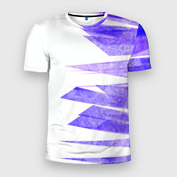 Мужская спорт-футболка Color white purple