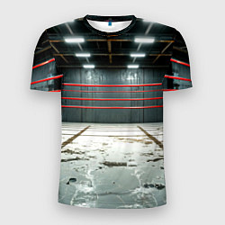 Мужская спорт-футболка Красный ринг