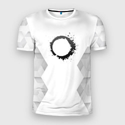 Мужская спорт-футболка The Callisto Protocol white poly