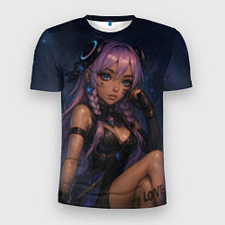 Футболка спортивная мужская Ситлали со звездами - Genshin Impact, цвет: 3D-принт