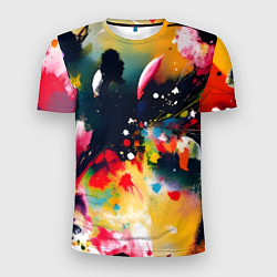 Футболка спортивная мужская Глубокая абстракция, цвет: 3D-принт