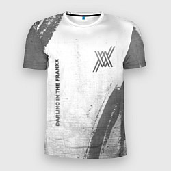 Футболка спортивная мужская Darling in the FranXX - white gradient вертикально, цвет: 3D-принт