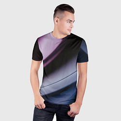 Футболка спортивная мужская Multicoloured, цвет: 3D-принт — фото 2