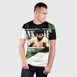 Футболка спортивная мужская Магомед Анкалаев боец ММА, цвет: 3D-принт — фото 2