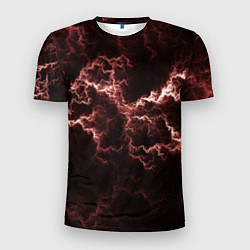 Мужская спорт-футболка Lightning red