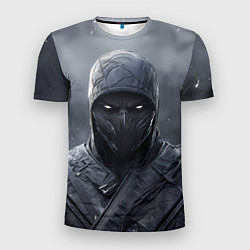 Футболка спортивная мужская Noob Saibot MK, цвет: 3D-принт