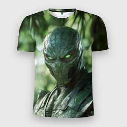 Футболка спортивная мужская Рептилия Мортал комбат, цвет: 3D-принт