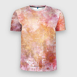 Футболка спортивная мужская Абстракция - atomic gold, цвет: 3D-принт