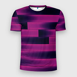 Мужская спорт-футболка Color pink square