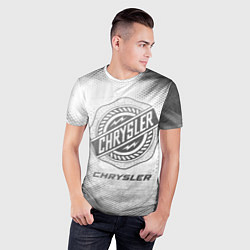 Футболка спортивная мужская Chrysler - white gradient, цвет: 3D-принт — фото 2
