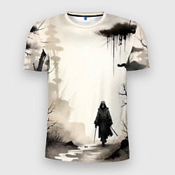 Футболка спортивная мужская Путник, цвет: 3D-принт
