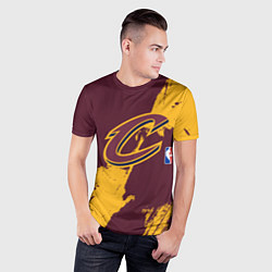 Футболка спортивная мужская Cleveland Cavaliers NBA team, цвет: 3D-принт — фото 2