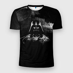 Футболка спортивная мужская Звёздные войны звезда смерти вейдера, цвет: 3D-принт