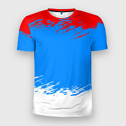 Мужская спорт-футболка Патриот - флаг