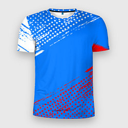 Мужская спорт-футболка Патриот - флаг