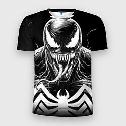 Футболка спортивная мужская Веном эпичный, цвет: 3D-принт