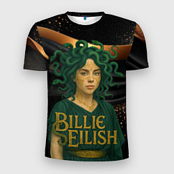 Мужская спорт-футболка Билли Айлиш в образе Гаргоны