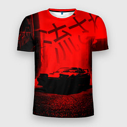 Футболка спортивная мужская Японский спорткар, цвет: 3D-принт