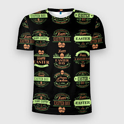 Футболка спортивная мужская Easter holidays, цвет: 3D-принт
