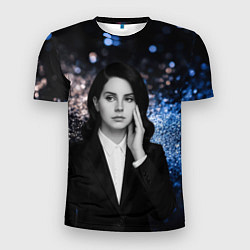Футболка спортивная мужская Lana Del Rey в костюме, цвет: 3D-принт