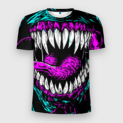 Мужская спорт-футболка Клыки венома