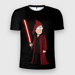 Футболка спортивная мужская Рик - тёмная сторона силы, цвет: 3D-принт