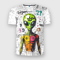 Футболка спортивная мужская Вы не одиноки, цвет: 3D-принт