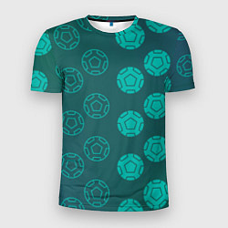 Мужская спорт-футболка Спортивные мячи