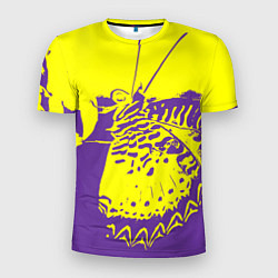 Футболка спортивная мужская Бабочка-абстракция, цвет: 3D-принт