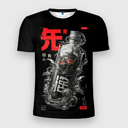 Футболка спортивная мужская Демон в бутылке, цвет: 3D-принт