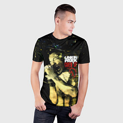 Футболка спортивная мужская Linkin Park обложка Given up, цвет: 3D-принт — фото 2