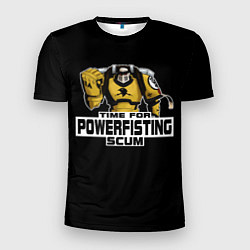 Футболка спортивная мужская Power Fist, цвет: 3D-принт