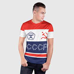 Футболка спортивная мужская Советский союз - СССР, цвет: 3D-принт — фото 2